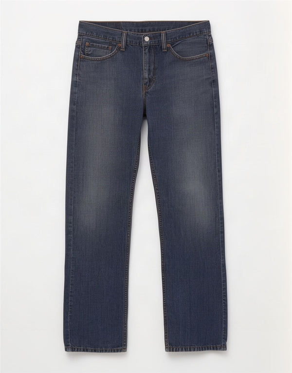 Levi's Uomo 514 Jeans dritti W34 L34 Blu