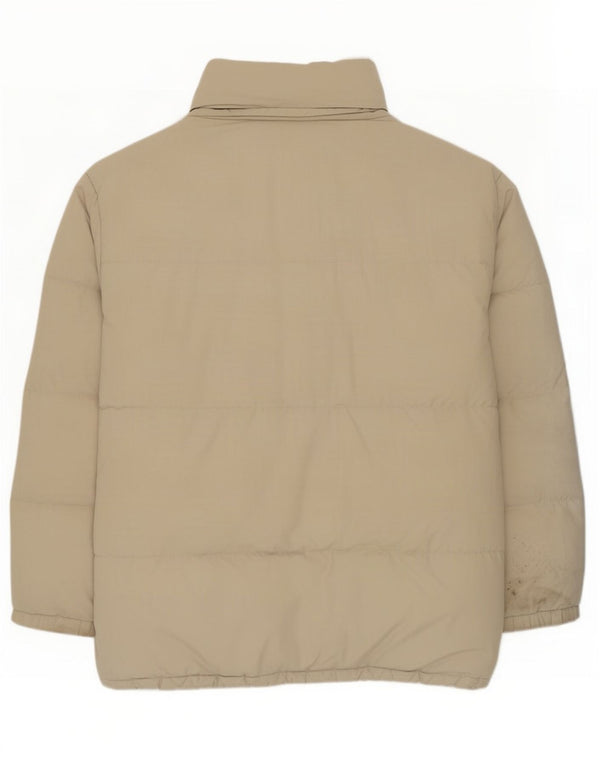 Giacca imbottita con cappuccio da uomo Kappa UK 40 Large Beige