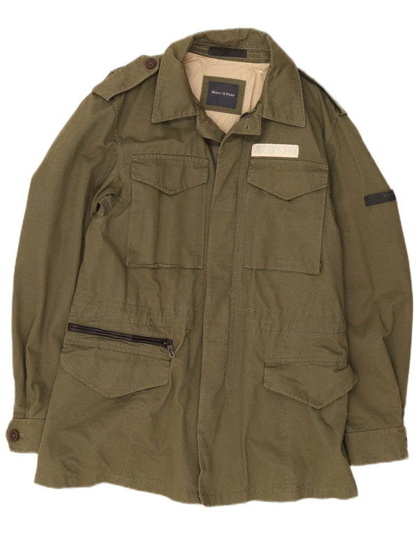 Giacca militare da uomo Marc O'Polo UK 36 Small Green Army