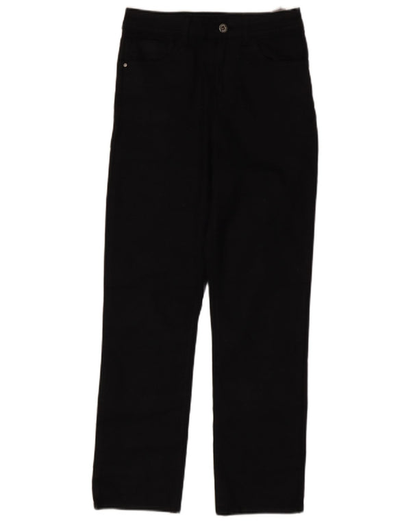 Jeans dritti da donna Zara EU 36 XS W26 L26 cotone nero