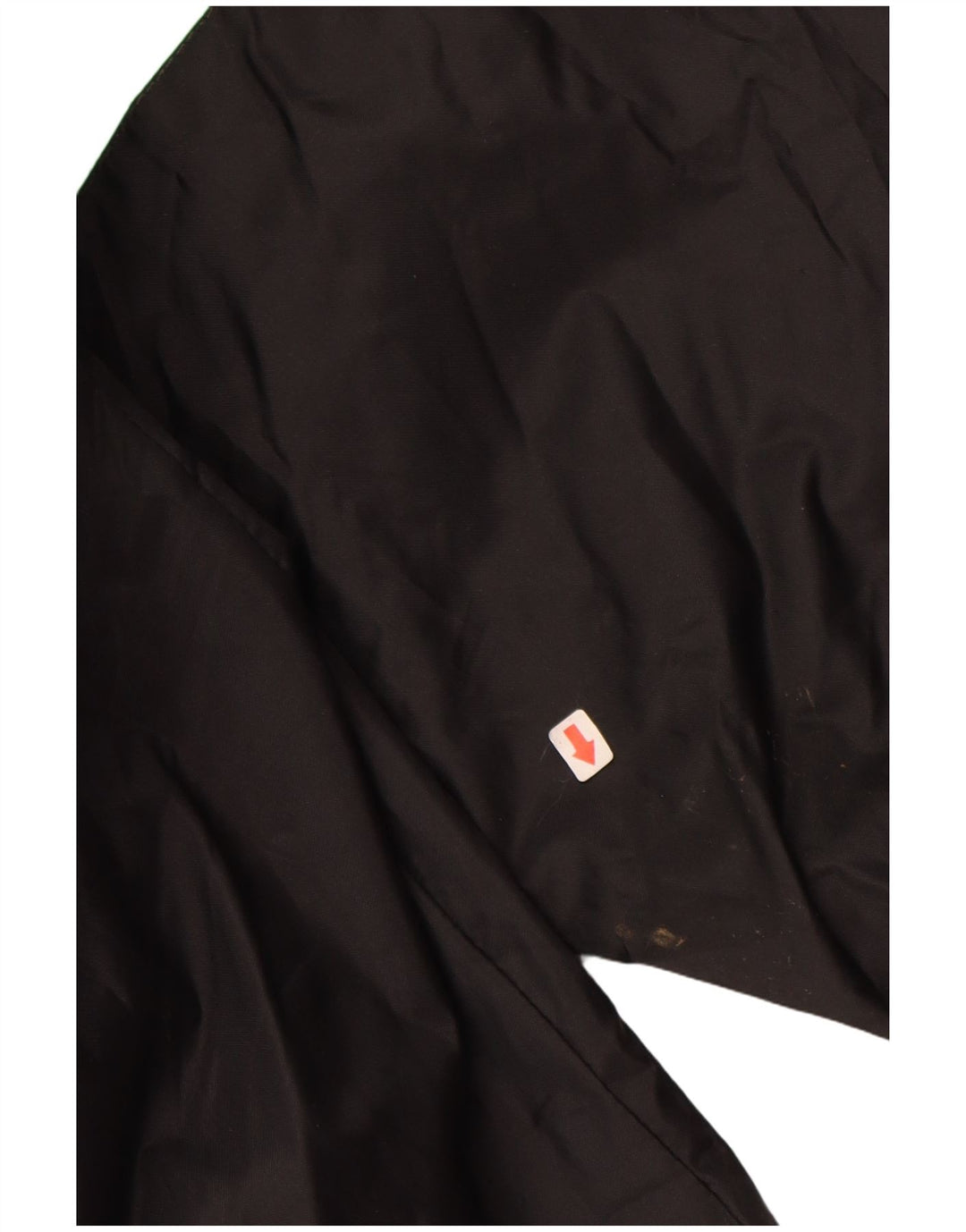 Giacca anorak da uomo con cappuccio K-WAY UK 40 Large nera in poliammide color block