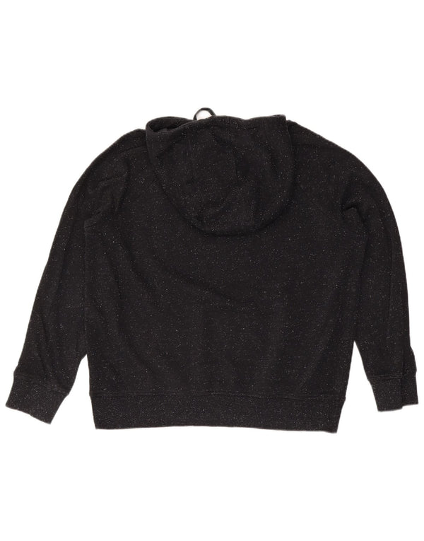 Felpa con cappuccio grafica da donna Under Armour UK 14 Medium Black Flecked
