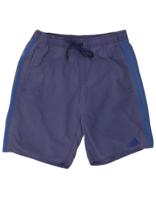 Pantaloncini sportivi da uomo ADIDAS piccoli blu in poliestere