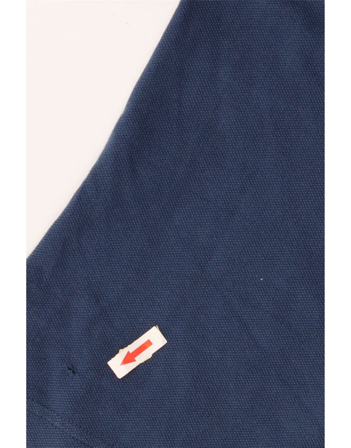 TOMMY HILFIGER Polo da uomo in cotone blu navy medio