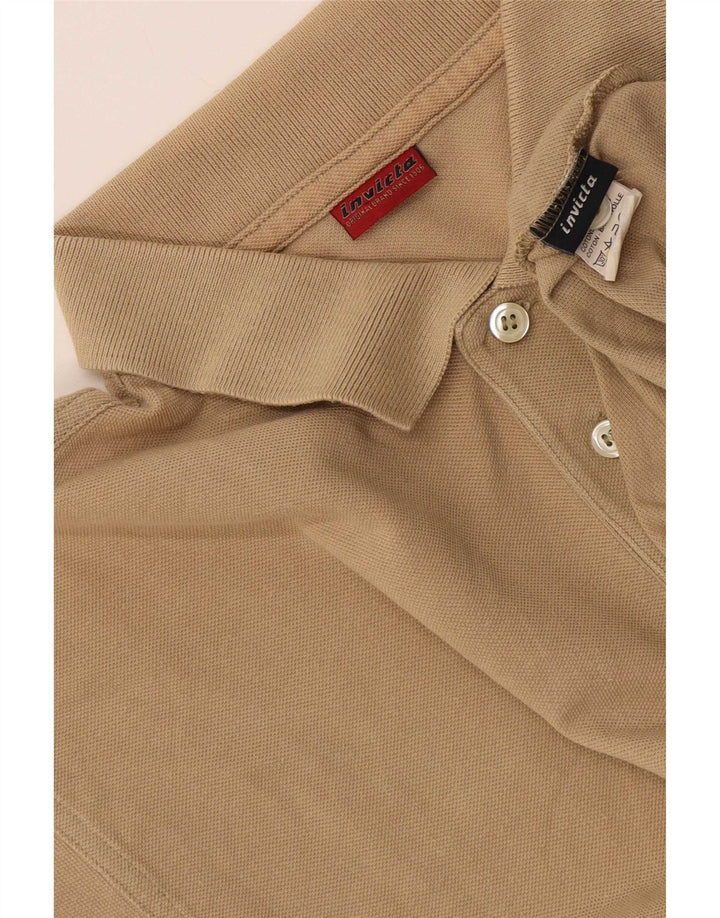Polo Invicta Uomo XL Cotone Beige