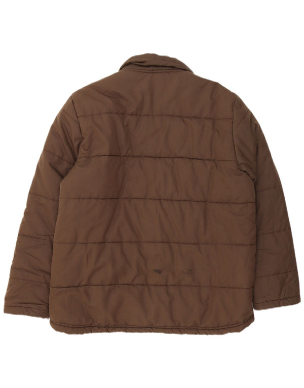 Giacca imbottita da uomo Puma UK 40 grande marrone