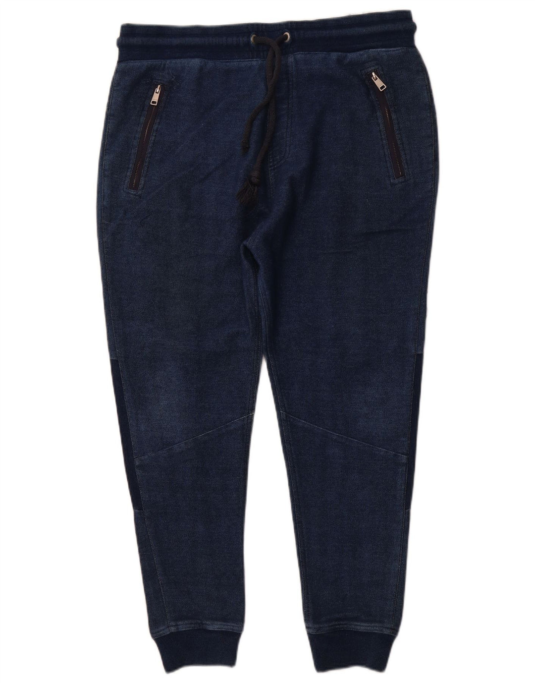 Pantaloni corti da uomo ZARA Joggers XL in cotone blu