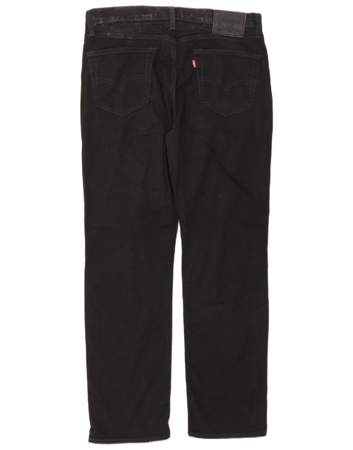 Levi's Uomo 514 Jeans dritti W34 L32 Cotone Nero