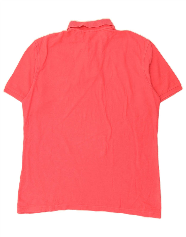 FILA Mens Polo Shirt Large Red Cotton Vintage Fila and Second-Hand Fila from Messina Hembry 