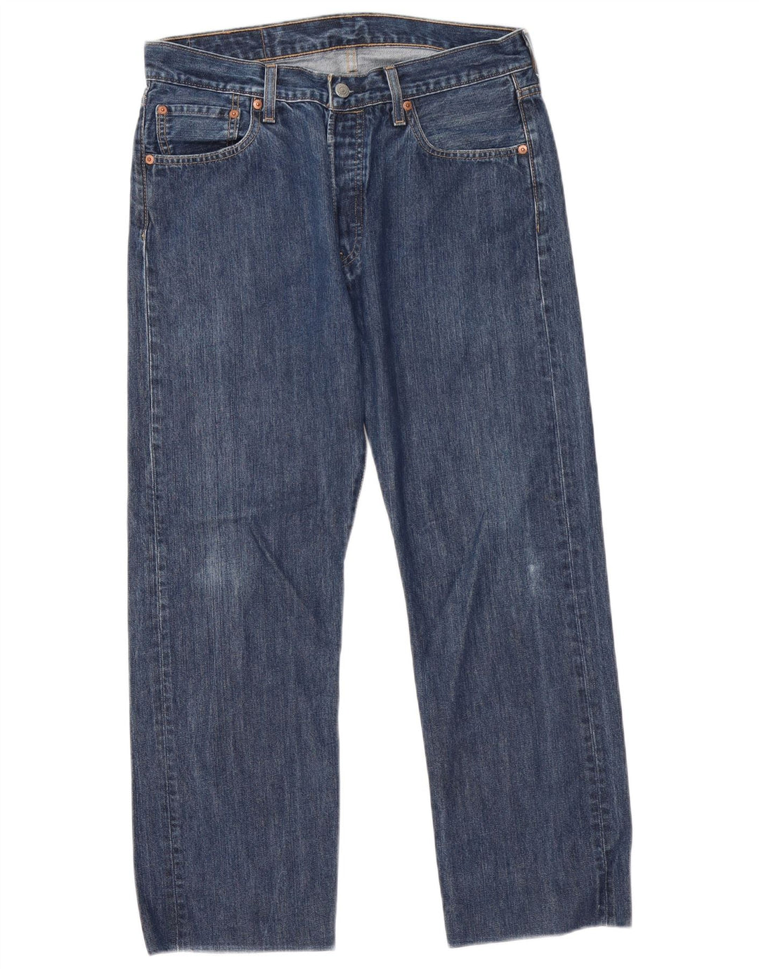 Levi's Uomo 501 Jeans dritti W32 L27 Cotone blu navy
