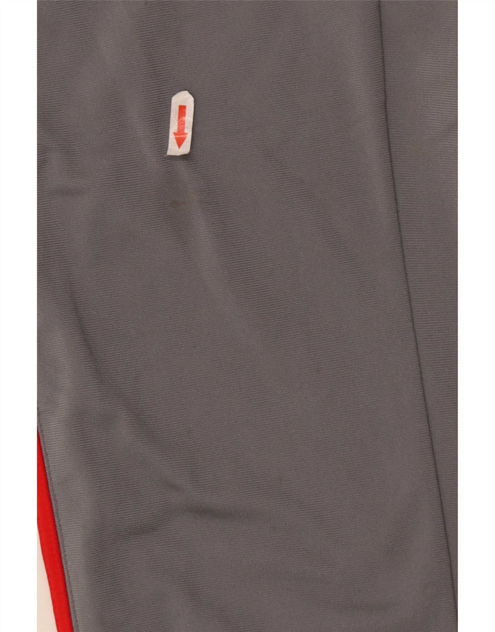 Pantaloni Tuta Adidas Bambina 11-12 Anni Poliestere Grigio
