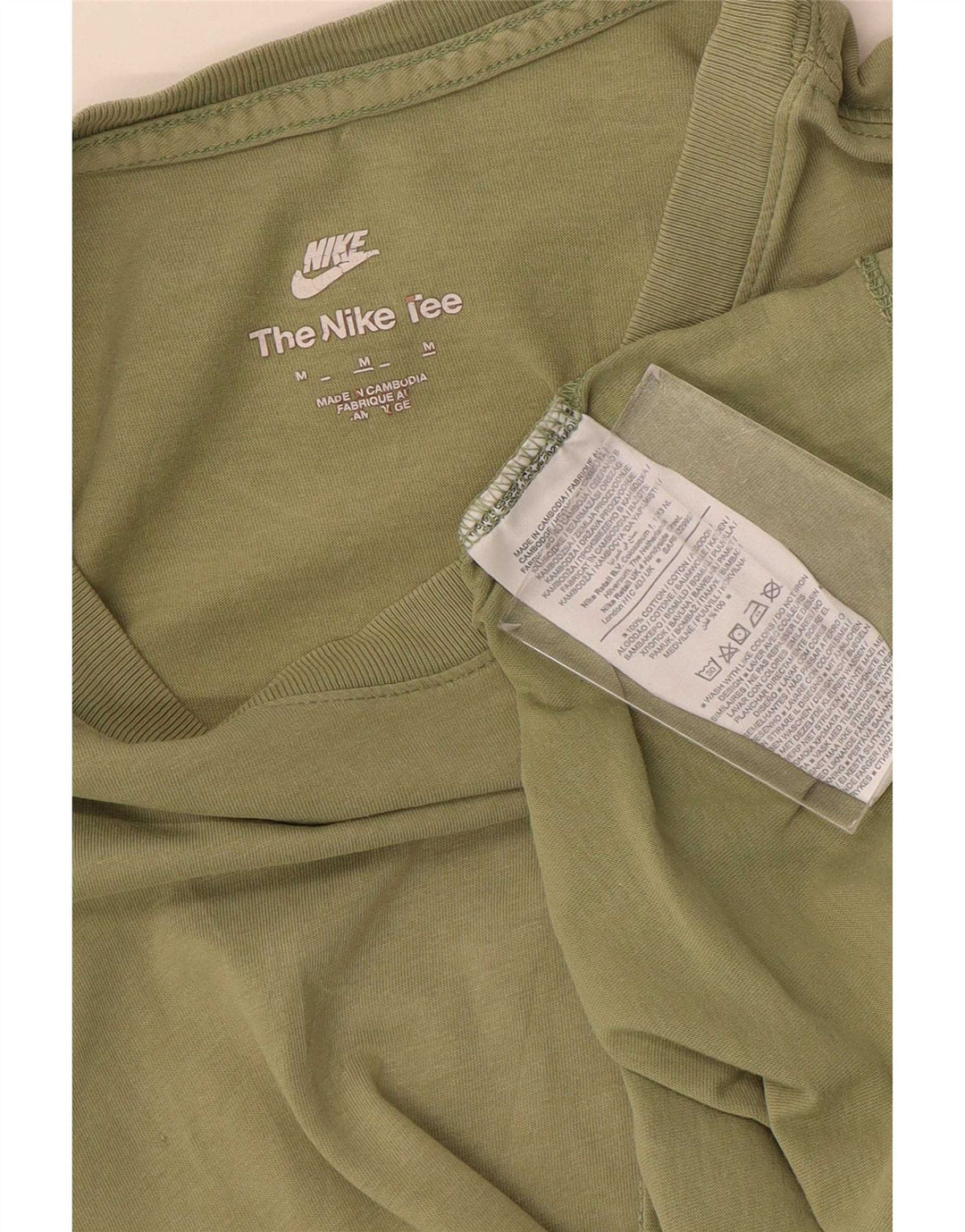 T-shirt Nike da uomo Top medio kaki