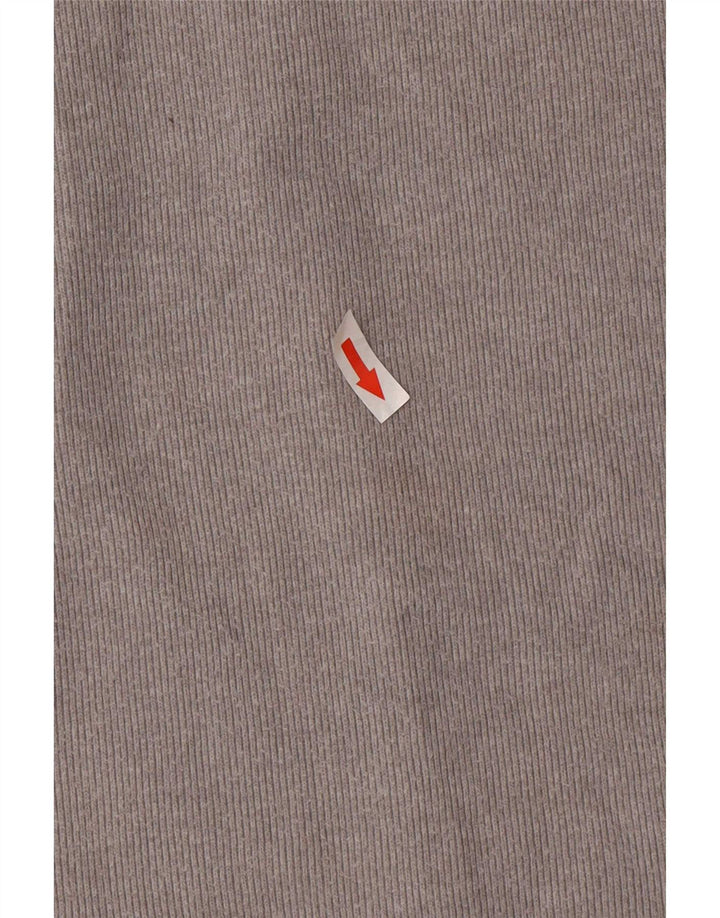 Top in camicetta ampia da donna Zara UK 14 Grigio medio