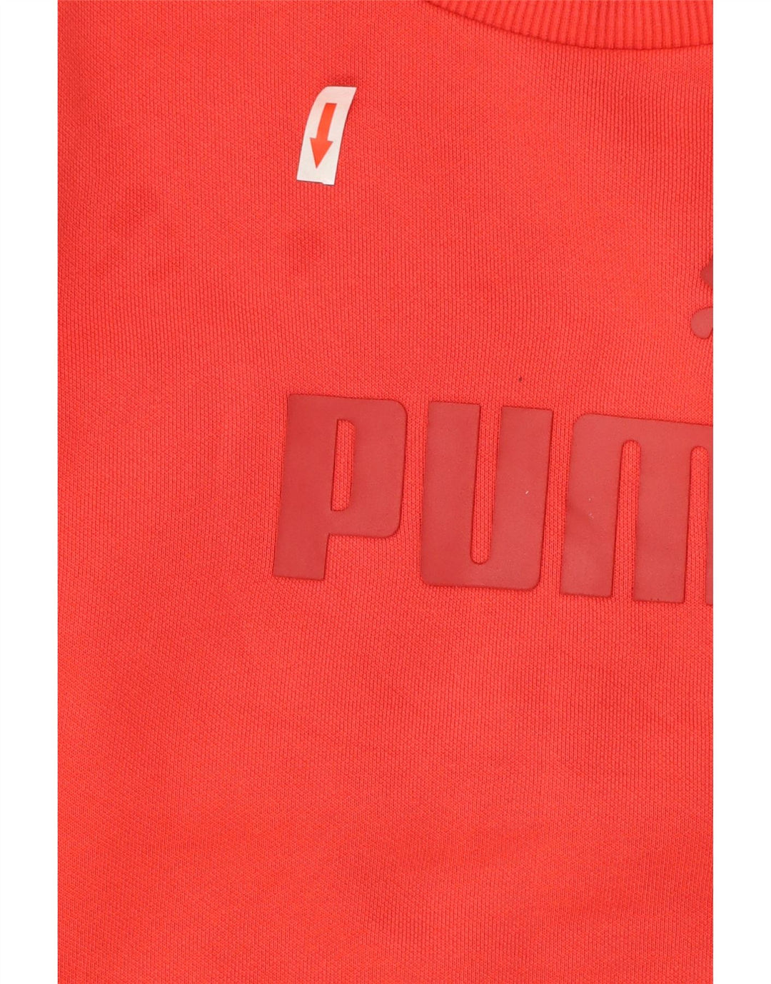 Felpa grafica da uomo Puma Maglione piccolo rosso