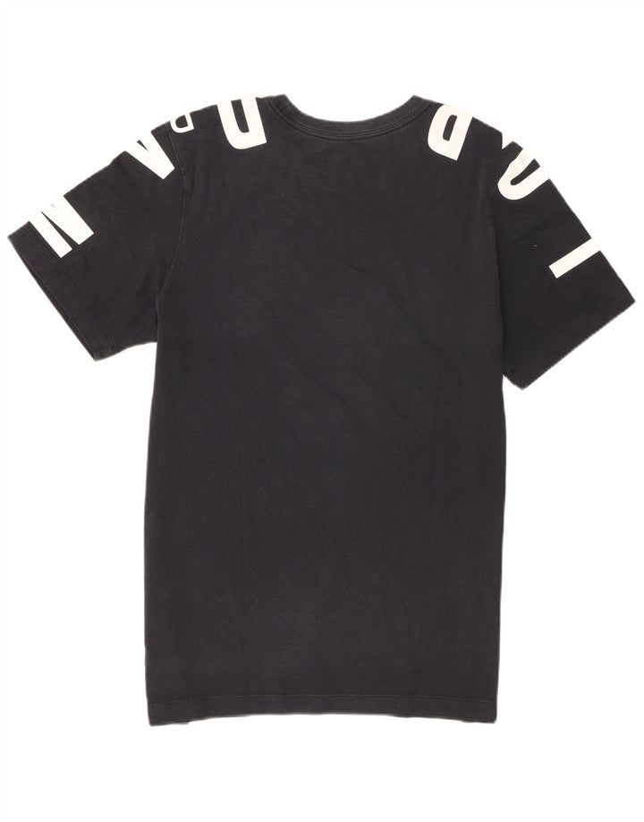 T-shirt grafica da uomo Jordan Top in cotone nero medio