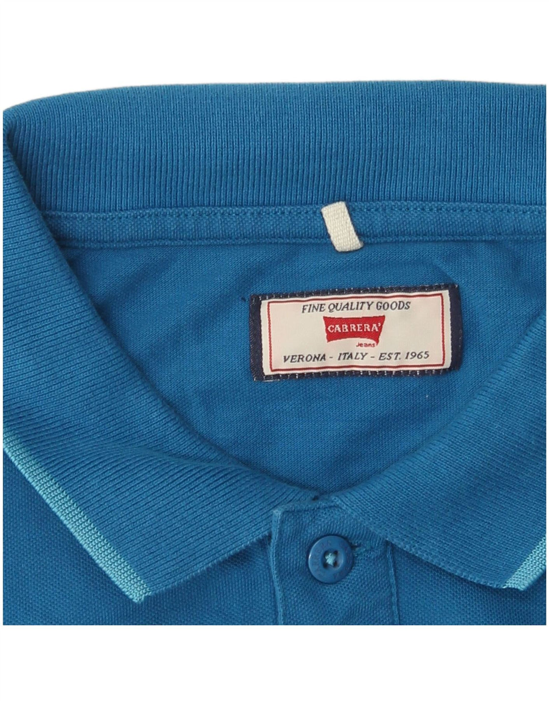 Polo Carrera da uomo grande blu