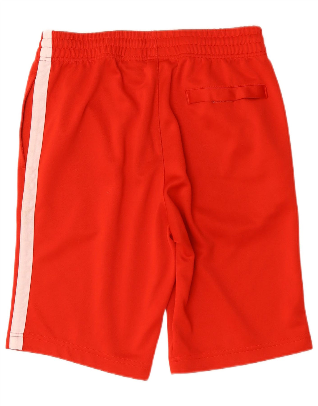 Pantaloncini sportivi Nike da uomo in poliestere color block rosso medio