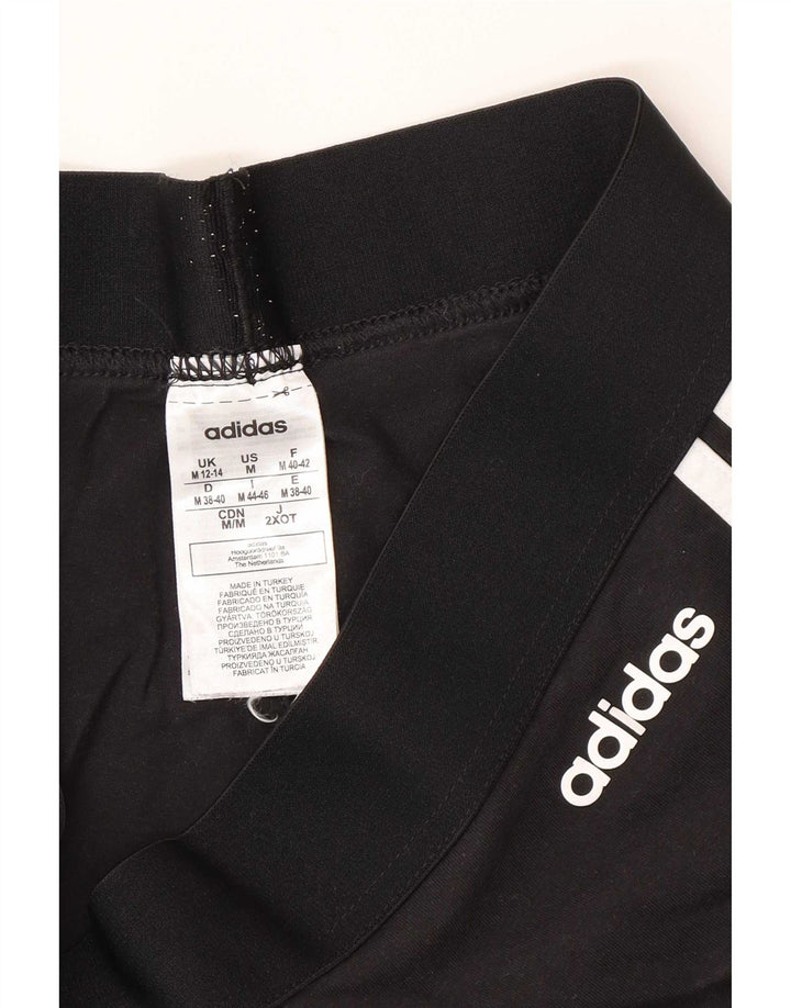 Leggings Adidas da donna UK 12/14 cotone nero medio