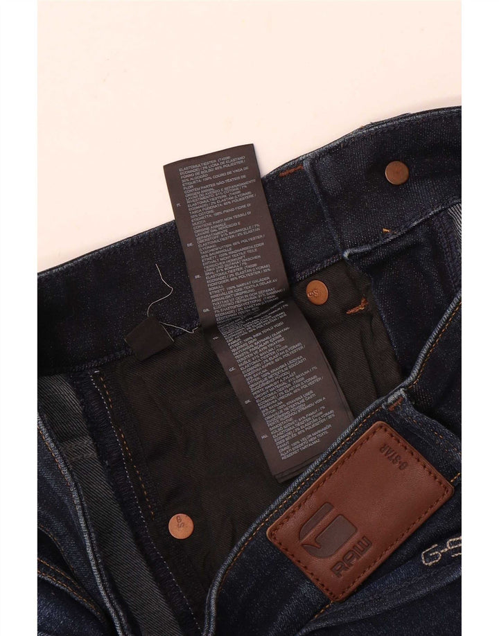 Jeans svasati da donna G-Star W28 L30 cotone blu navy