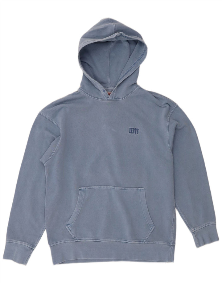 Maglione con cappuccio dalla vestibilità rilassata da uomo Levi's Blu medio