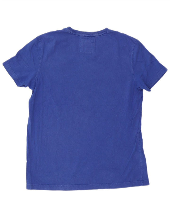 Crew Clothing T-shirt da uomo Top Blu medio
