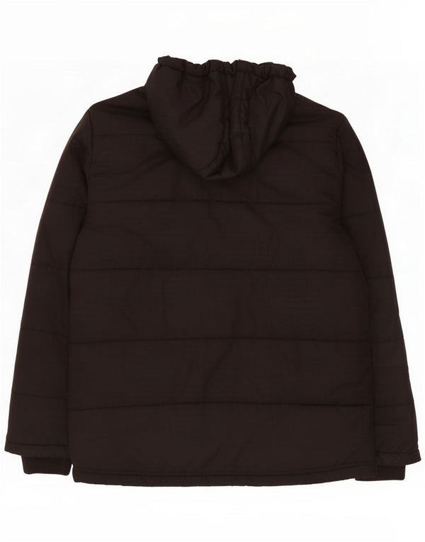 Puma Giacca imbottita con cappuccio da uomo UK 38 Medium Nero