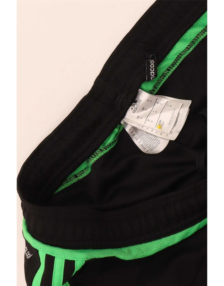 Pantaloni da tuta Adidas Climacool da uomo piccoli in poliestere nero