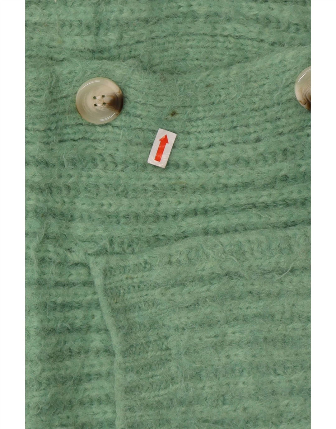 Maglione cardigan vestibilità ampia da donna Oasis UK 14 Poliestere verde medio
