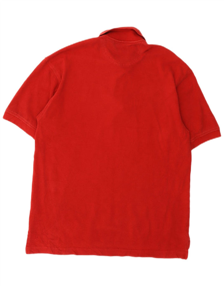 Polo da uomo IZOD piccola rossa in cotone
