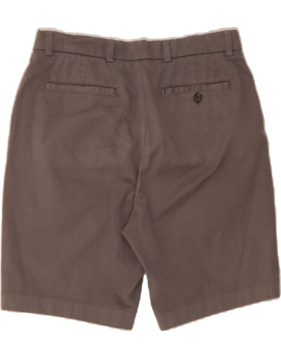 BROOKS BROTHERS Mens Chino Shorts W33 Medium  Grey Cotton Vintage Brooks Brothers and Second-Hand Brooks Brothers from Messina Hembry 