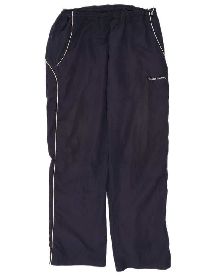 Pantaloni da tuta da uomo Champion poliestere medio blu navy