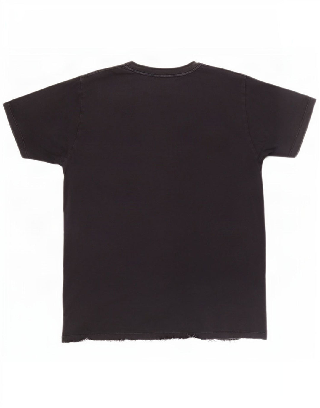 T-shirt grafica da uomo Replay Top grande in cotone nero