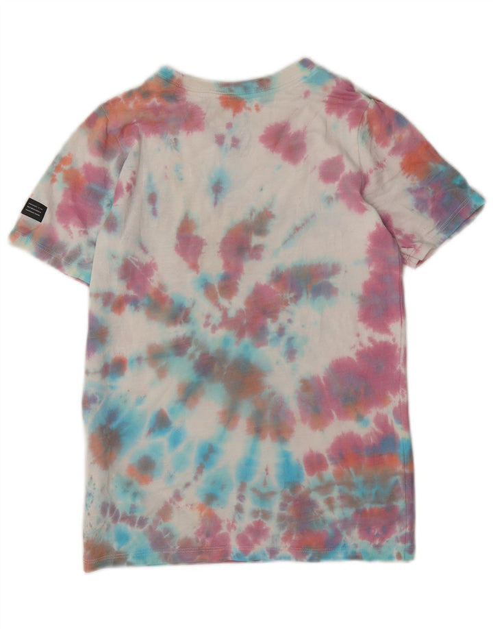 T-shirt grafica Nike da ragazzo Dri Fit Top 8-9 anni piccola multicolore Tie Dye