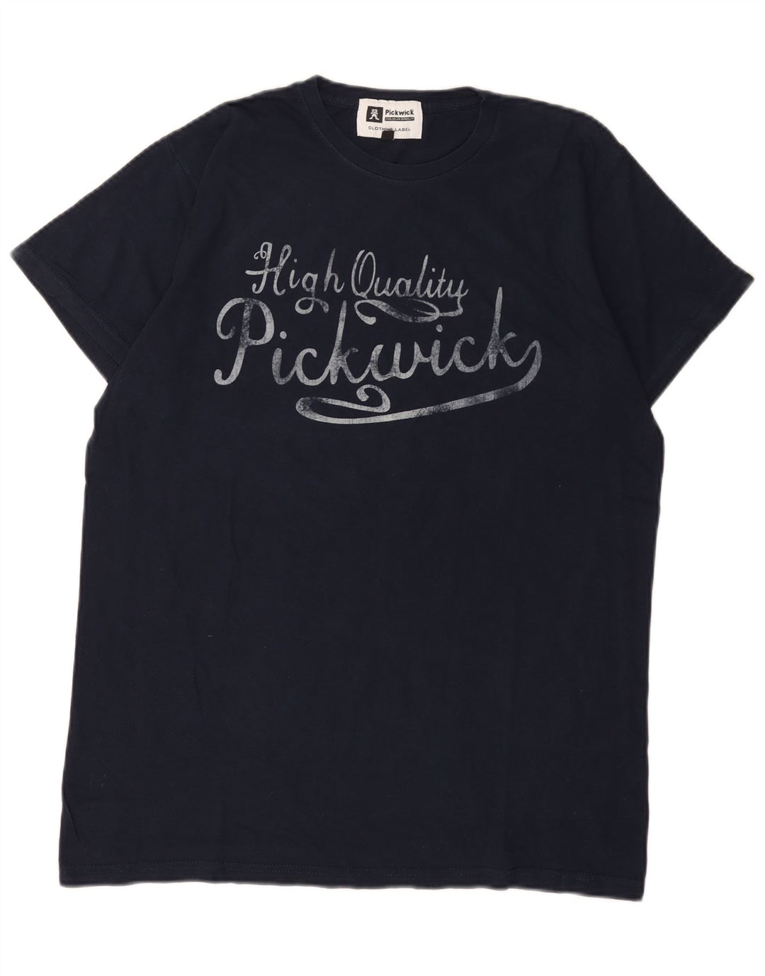 T-shirt grafica da uomo Pickwick Top grande blu navy
