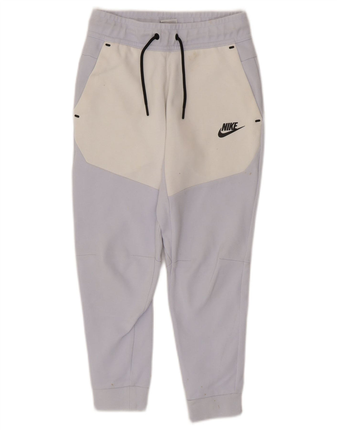 Pantaloni della tuta da ragazzo Nike Joggers 8-9 anni Small Blue Colourblock