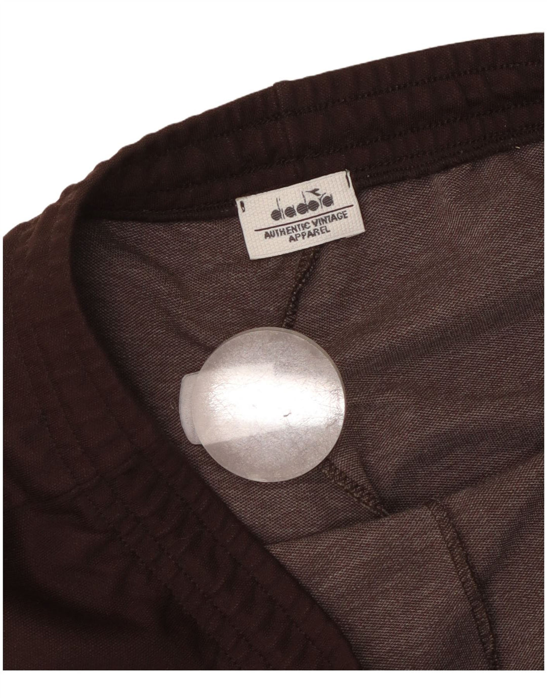 Pantaloni Tuta Uomo Diadora Marrone Medio Poliestere