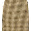 Gonna tubino Zara da donna grande W30 gialla geometrica