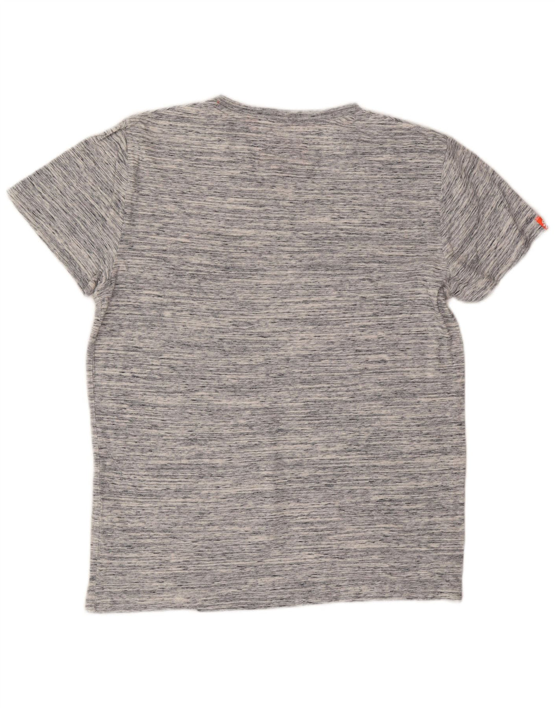 SUPERDRY Mens T-Shirt Top XL Grey Flecked Cotton Vintage Superdry and Second-Hand Superdry from Messina Hembry 
