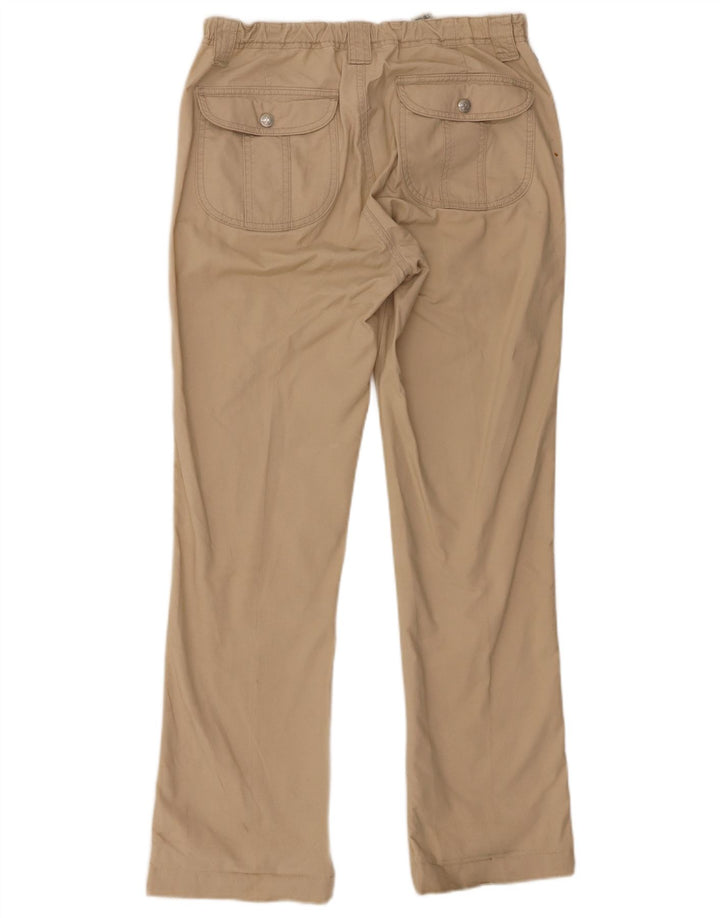 Pantaloni cargo dritti da donna Ralph Lauren US 8 medi W30 L29 Beige