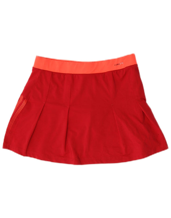 Gonna da tennis Adidas Climalite da donna UK 10 Small Red Colourblock