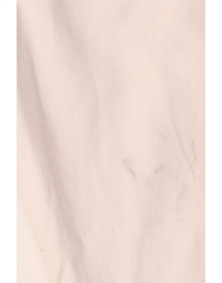 Jeans affusolati da donna ZARA EU 36 XS W26 L24 Cotone bianco