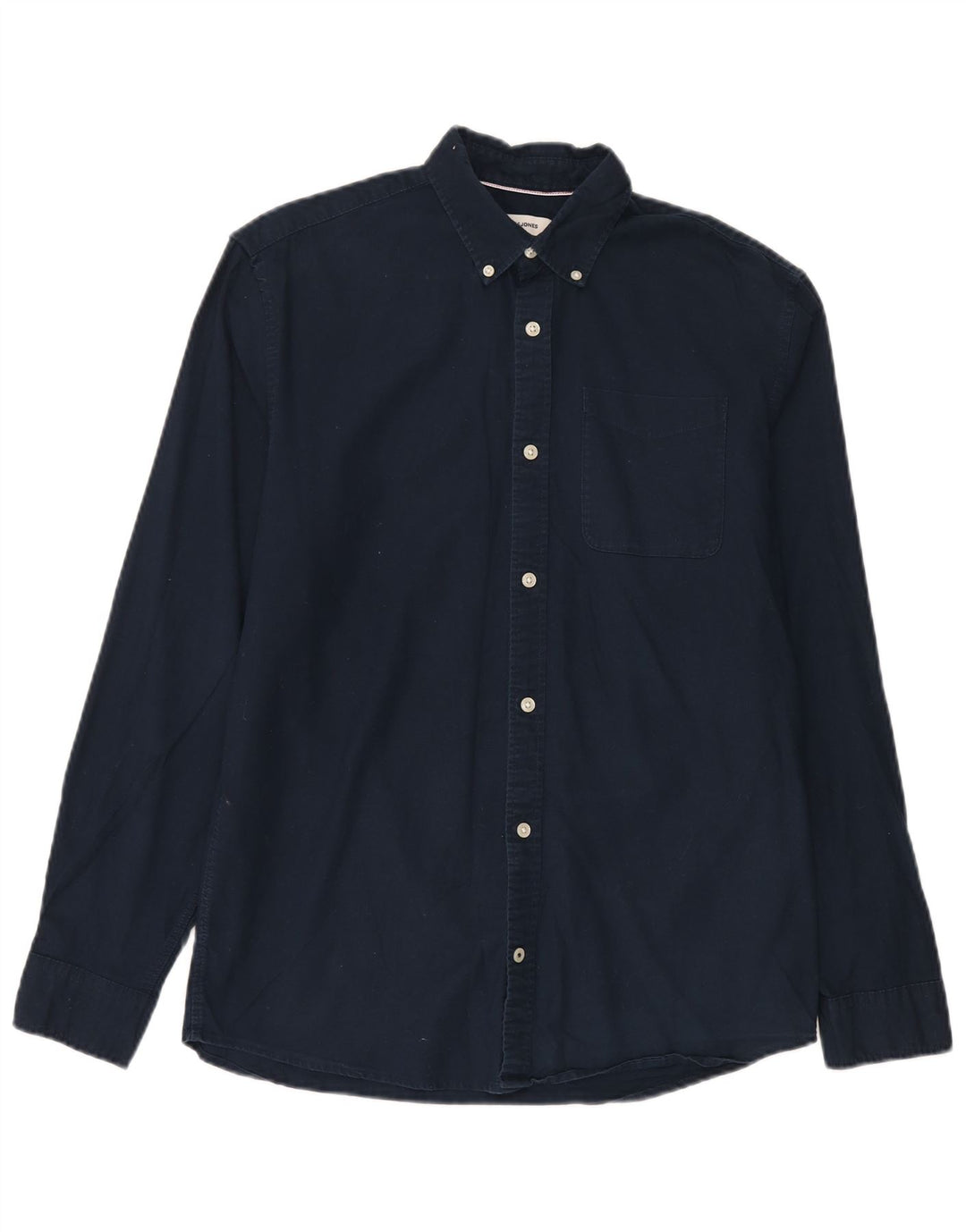Camicia da uomo Jack & Jones in cotone blu navy medio