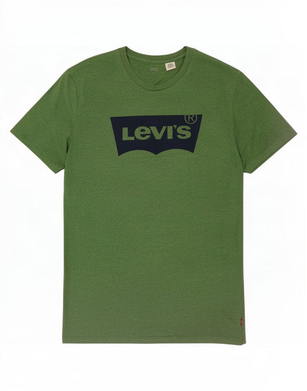 T-shirt grafica da uomo Levi's Top in cotone verde medio
