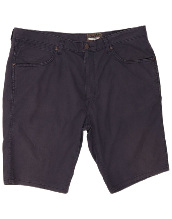 Pantaloncini casual elasticizzati da uomo Wrangler Arizona W40 XL cotone blu navy