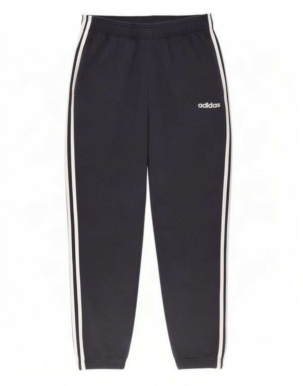 Adidas Mens Tracksuit Trousers Joggers Medium Navy Blue Cotton