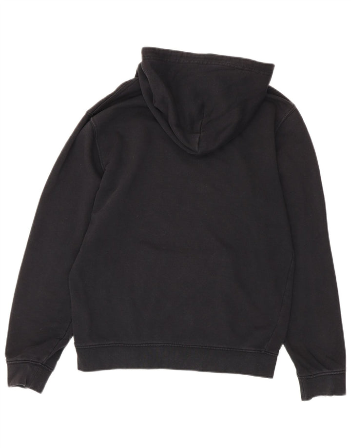 Maglione con cappuccio da uomo CHAMPION piccolo in cotone nero