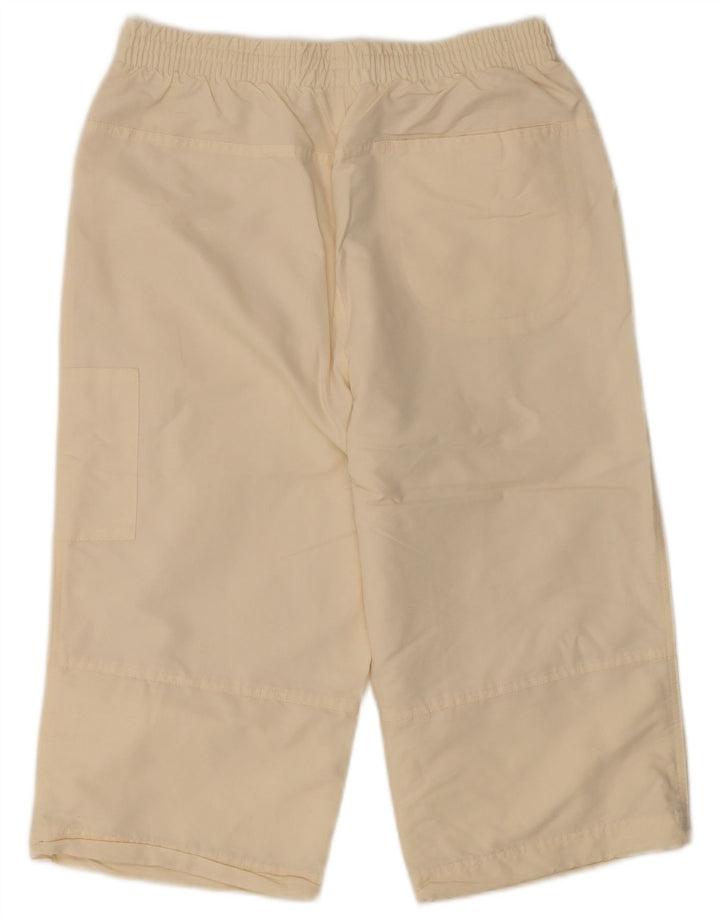 Pantaloncini sportivi Reebok da uomo, bermuda, cotone beige medio