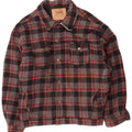 Giubbotto bomber da uomo Wrangler UK 42 XL lana a quadri grigia