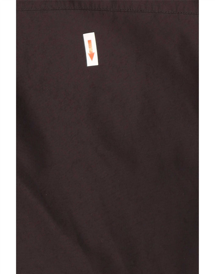 Cappotto imbottito da uomo Adidas UK 38/40 medio poliestere nero