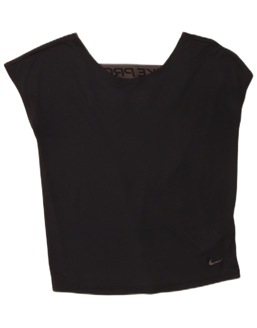 Canotta grafica oversize da donna Nike Dri Fit UK 6 XS poliestere nero